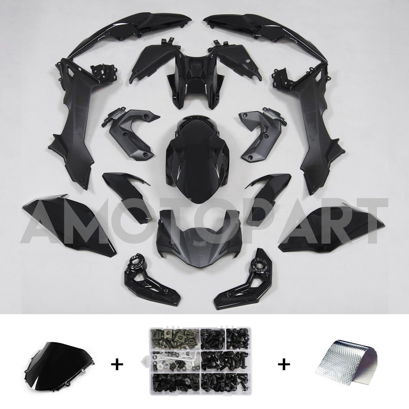 Amotopart Fairings Kawasaki Z650 2017-2019 Kit