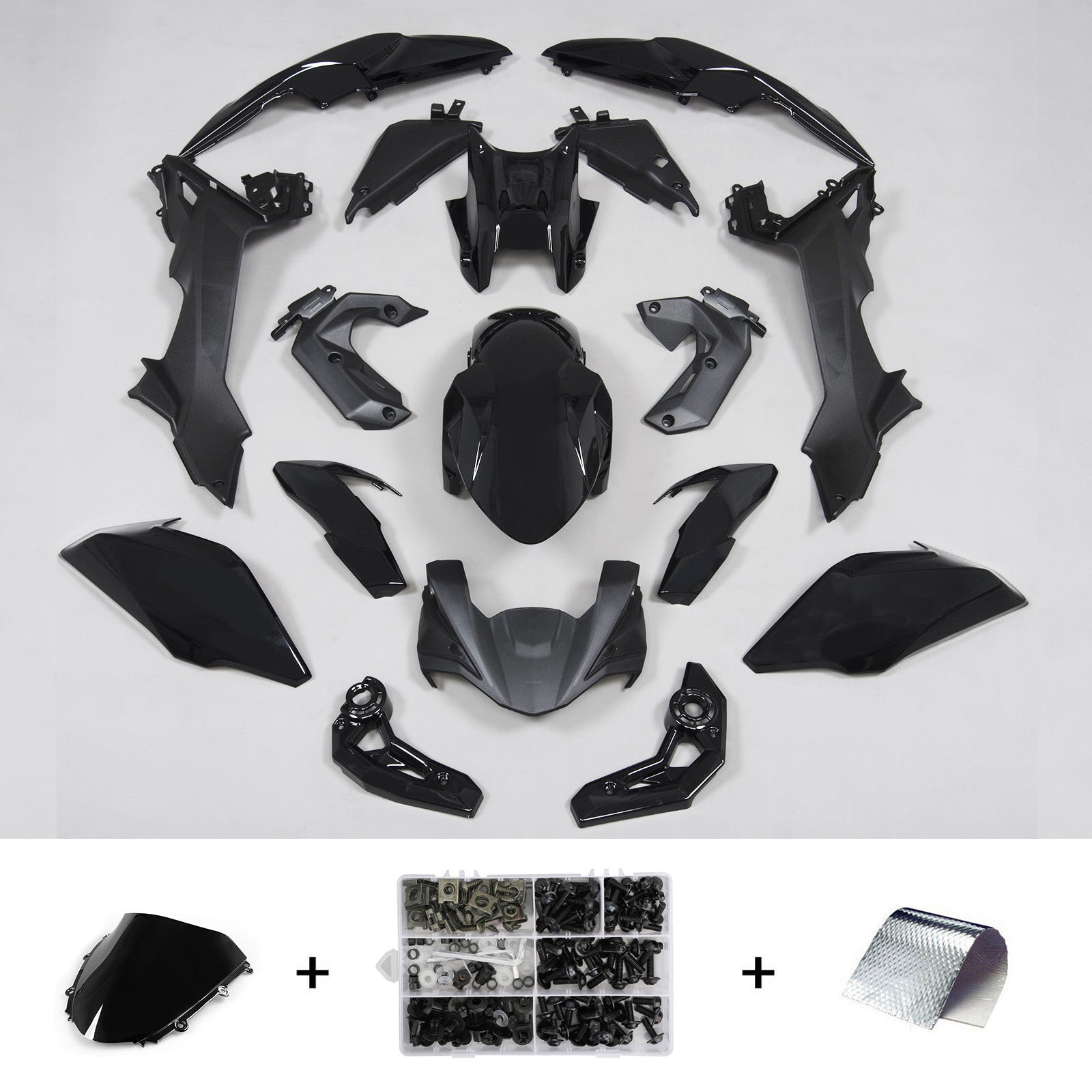 Amotopart Fairings Kawasaki Z650 2017-2019 Kit