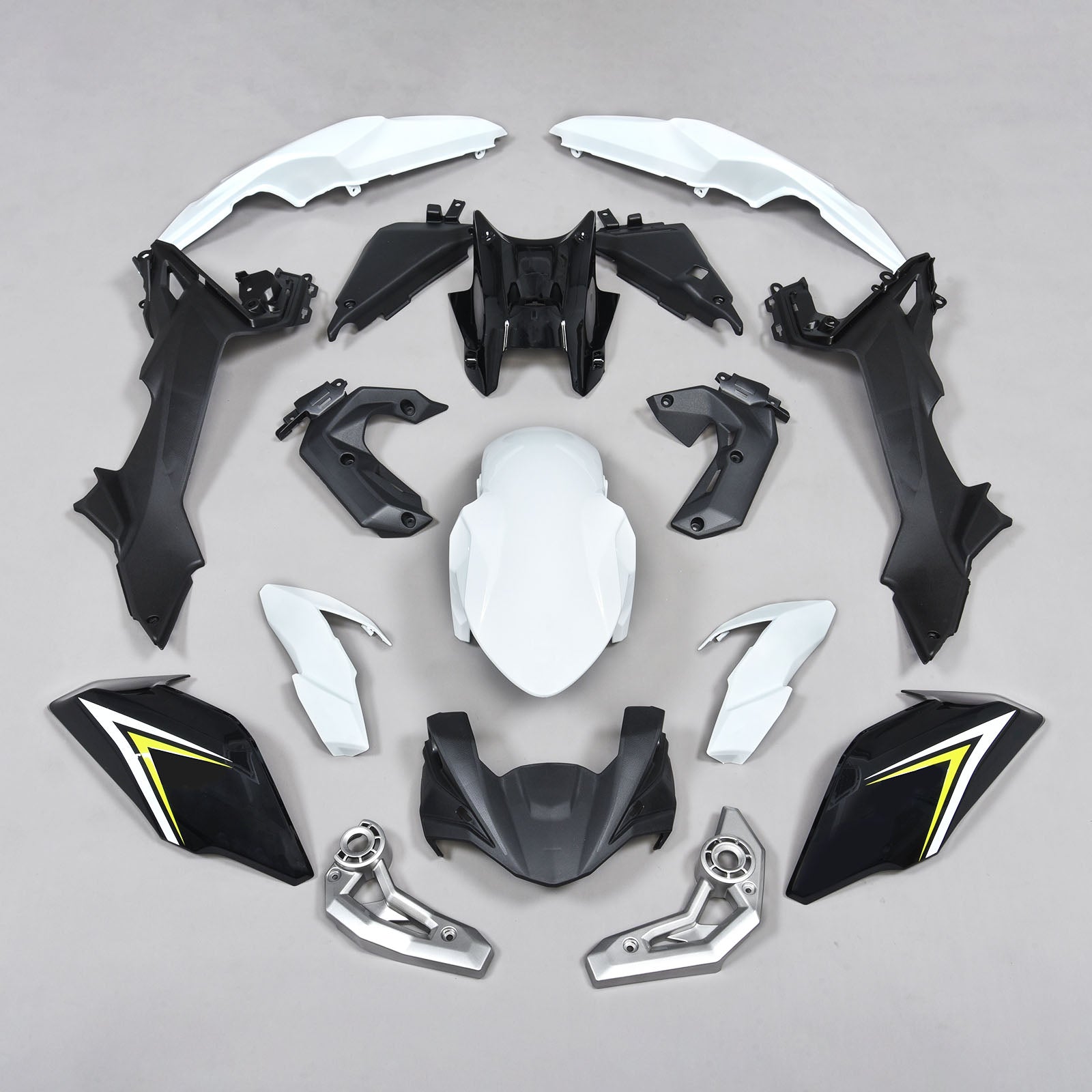 Amotopart Verkleidungen Kawasaki Z650 2017-2019 Kit