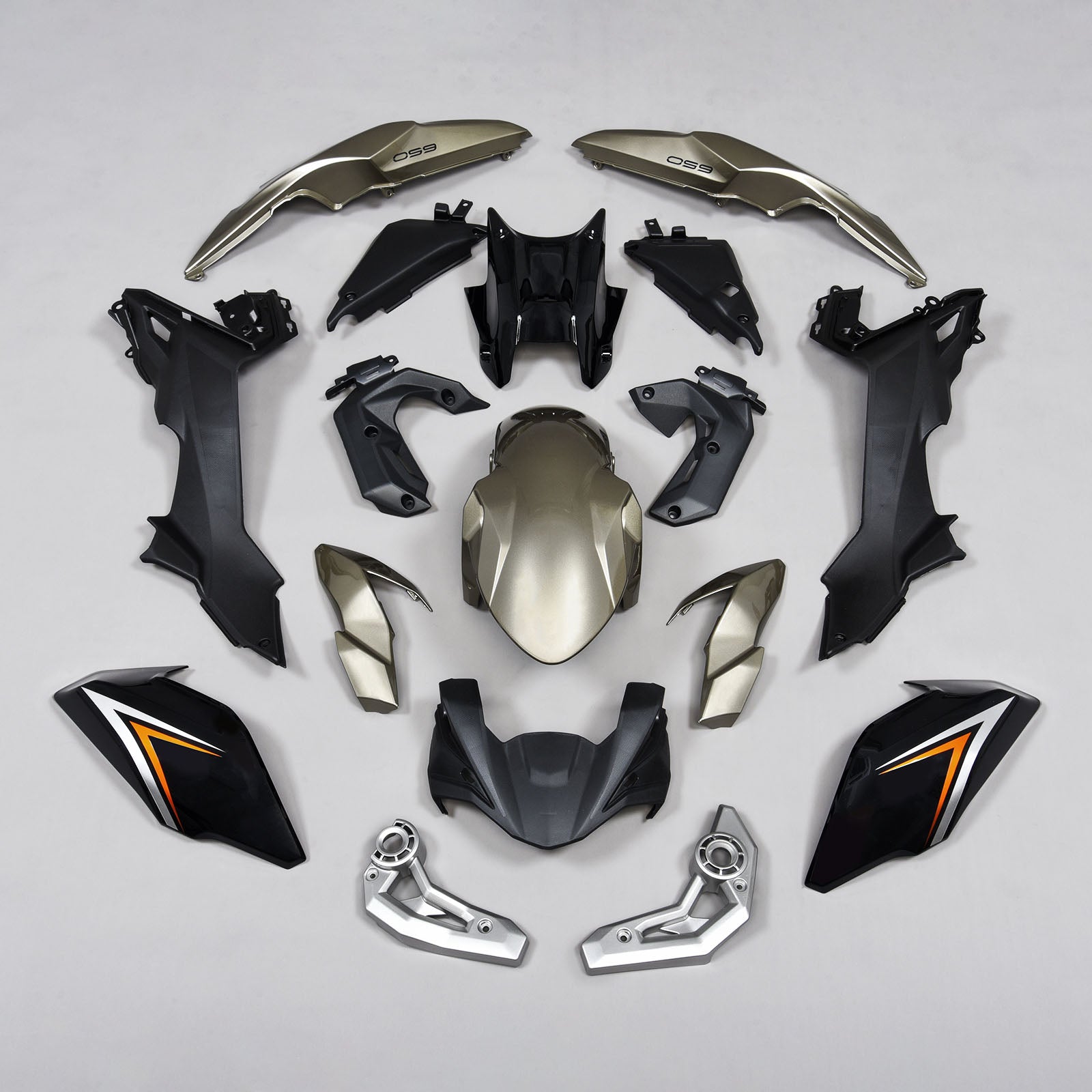 Amotopart Fairings Kawasaki Z650 2017-2019 Kit