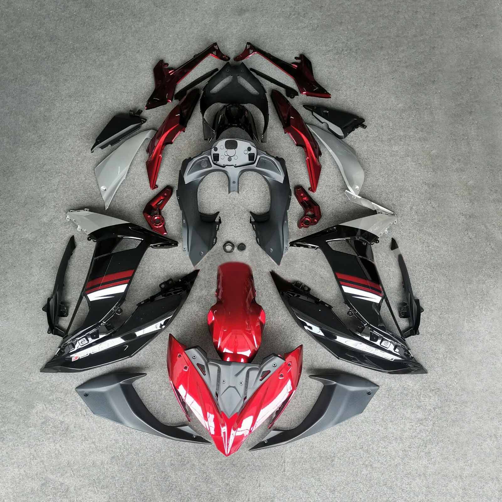 Amotopart Fairing Ninja650 EX650 2017-2019 Kit