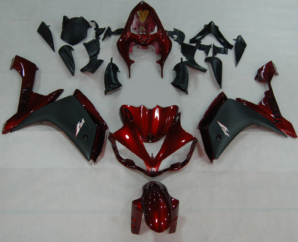 Amotopart 2007-2008 R1 Yamaha Fairing Red Kit