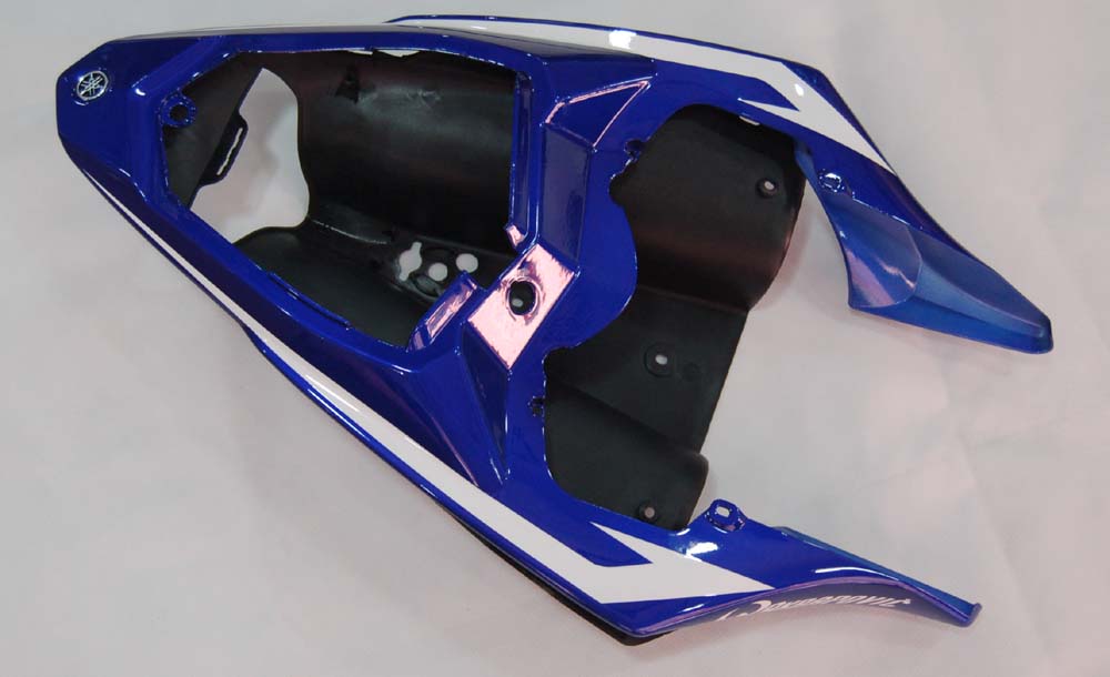 Amotopart 2009–2011 Yamaha R1 Verkleidungsset in Blau und Weiß