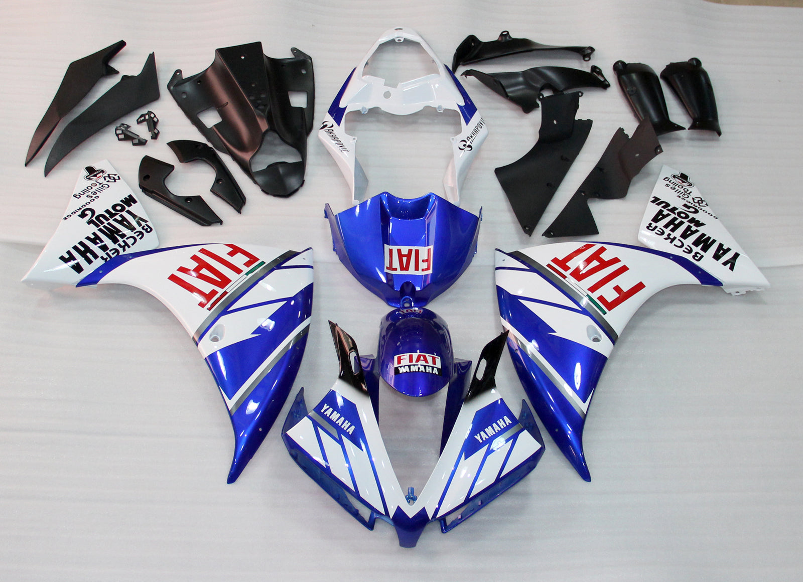 Generic Fit For Yamaha YZF 1000 R1 (2013-2014) Bodywork Fairing ABS Injection Molded Plastics Set 6 Style