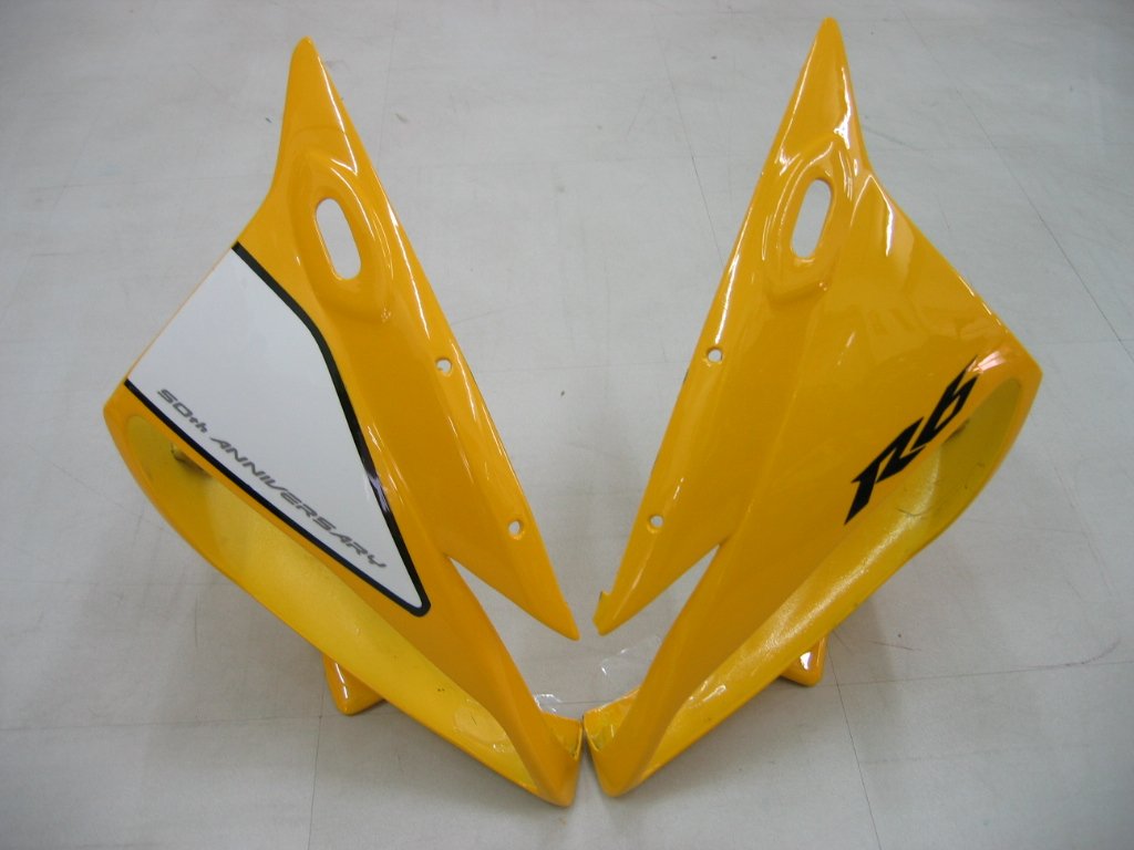 Amotopart Yamaha 2006-2007 YZF-R6 Yellow White Black Fairing Kit