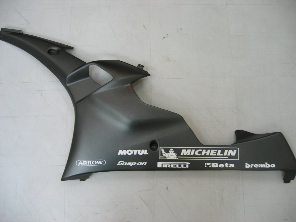 Amotopart Fairings Yamaha YZF-R6  2006-2007 Fairing Black White Fairing Kit