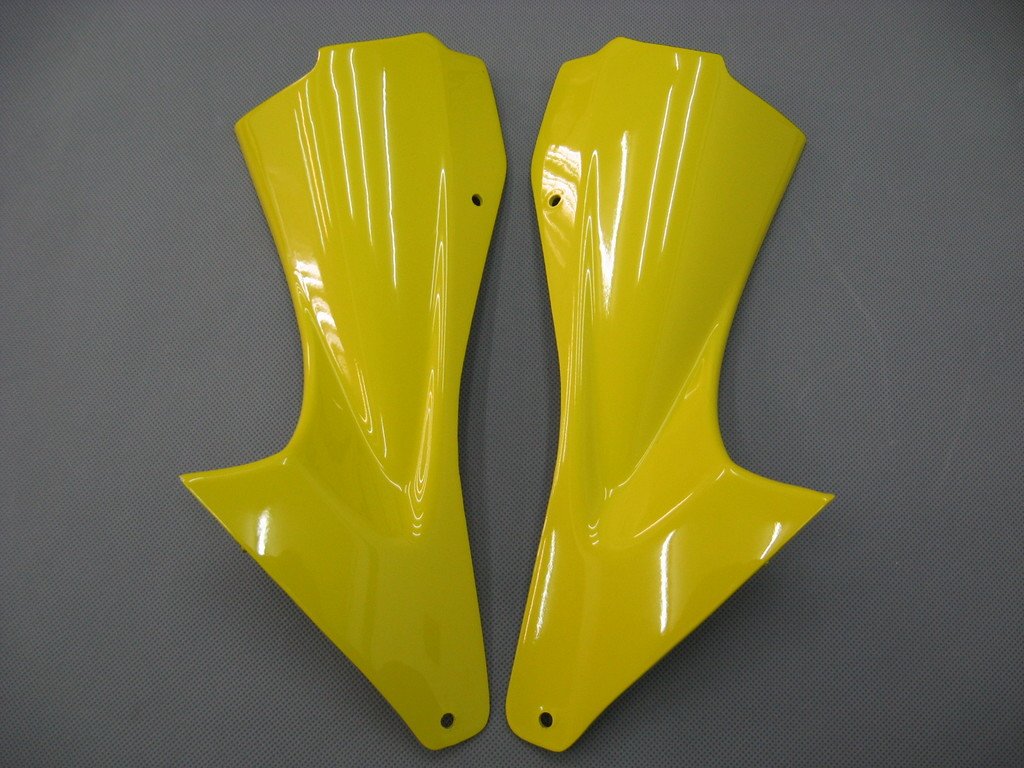 Amotopart Carénages Yamaha YZF-R6 2006-2007 Carénage Jaune Bleu No.46 Camel R6 Racing Kit de carénage