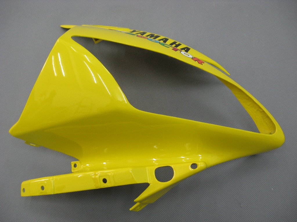 Amotopart Carénages Yamaha YZF-R6 2006-2007 Carénage Jaune Bleu No.46 Camel R6 Racing Kit de carénage