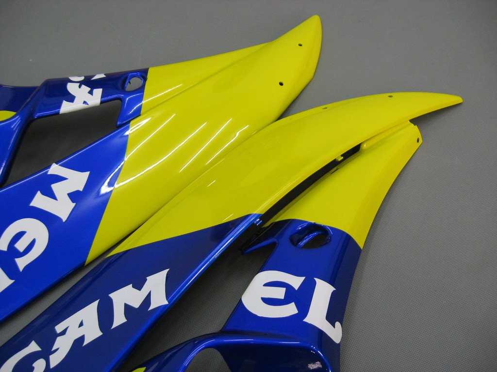 Amotopart Fairings Yamaha YZF-R6 2006-2007 Fairing Yellow Blue No.46 Camel R6 Racing Fairing Kit