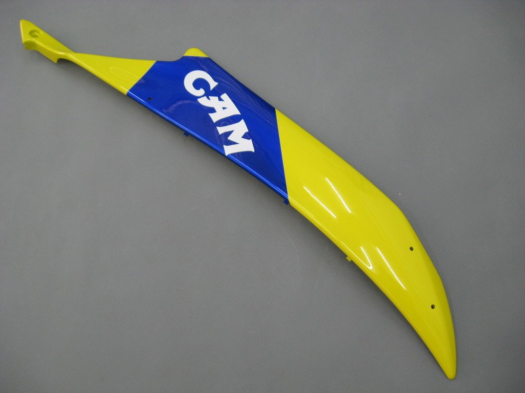 Amotopart Carénages Yamaha YZF-R6 2006-2007 Carénage Jaune Bleu No.46 Camel R6 Racing Kit de carénage