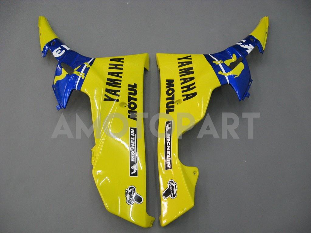 Amotopart-Verkleidungen Yamaha YZF-R6 2006-2007 Verkleidung gelbblau Nr. 46 Camel R6 Rennverkaufskit