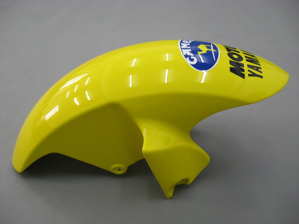 Amotopart Carénages Yamaha YZF-R6 2006-2007 Carénage Jaune Bleu No.46 Camel R6 Racing Kit de carénage