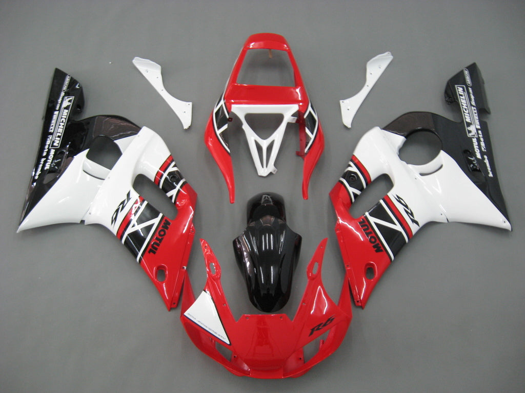 Generic Fit For Yamaha YZF 600 R6 (1998-2002) Bodywork Fairing ABS Injection Molded Plastics Set 13 Style