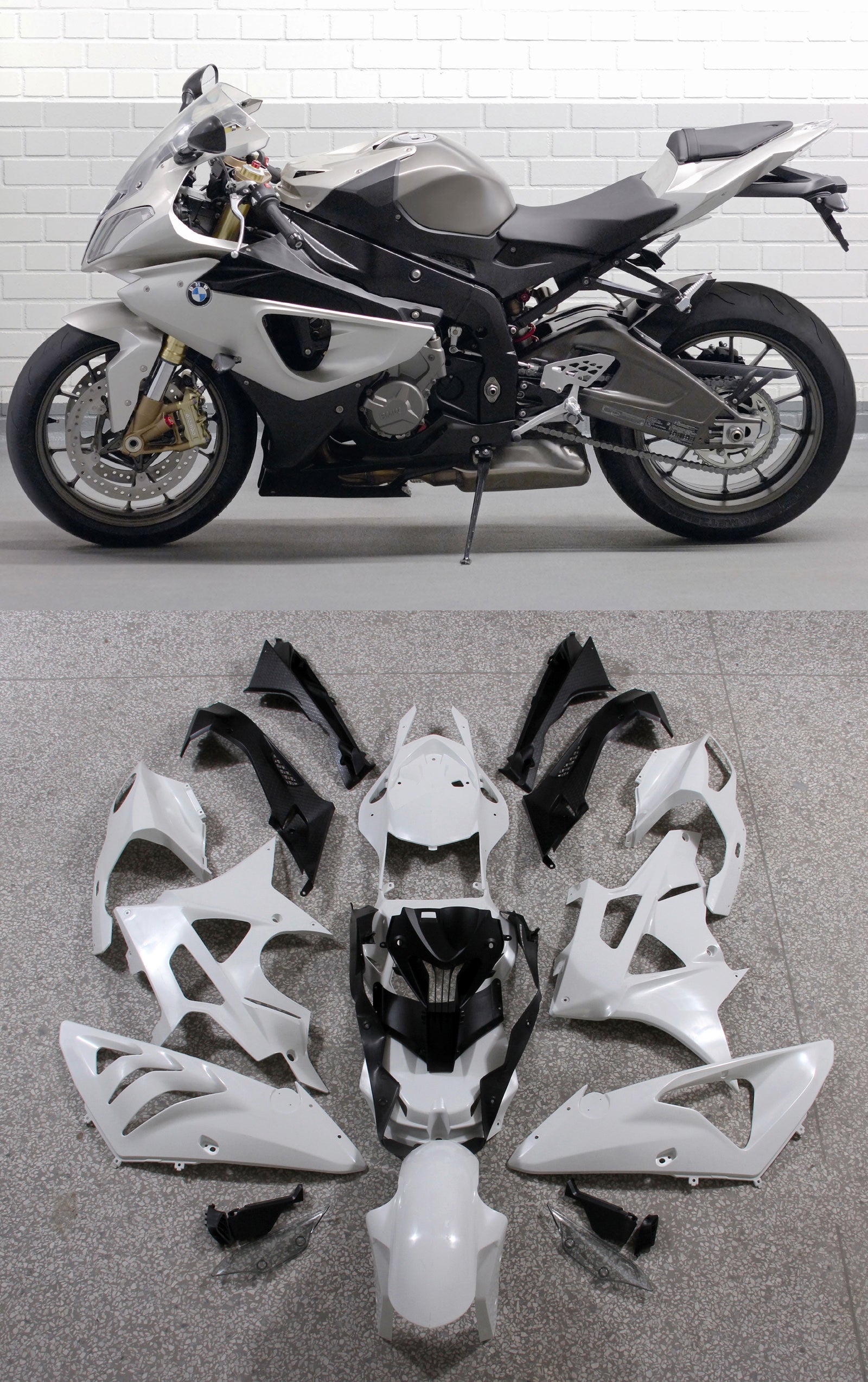 Generic Fit For BMW S1000RR  2009-2014 Bodywork Fairing ABS Injection Molding 13 Style