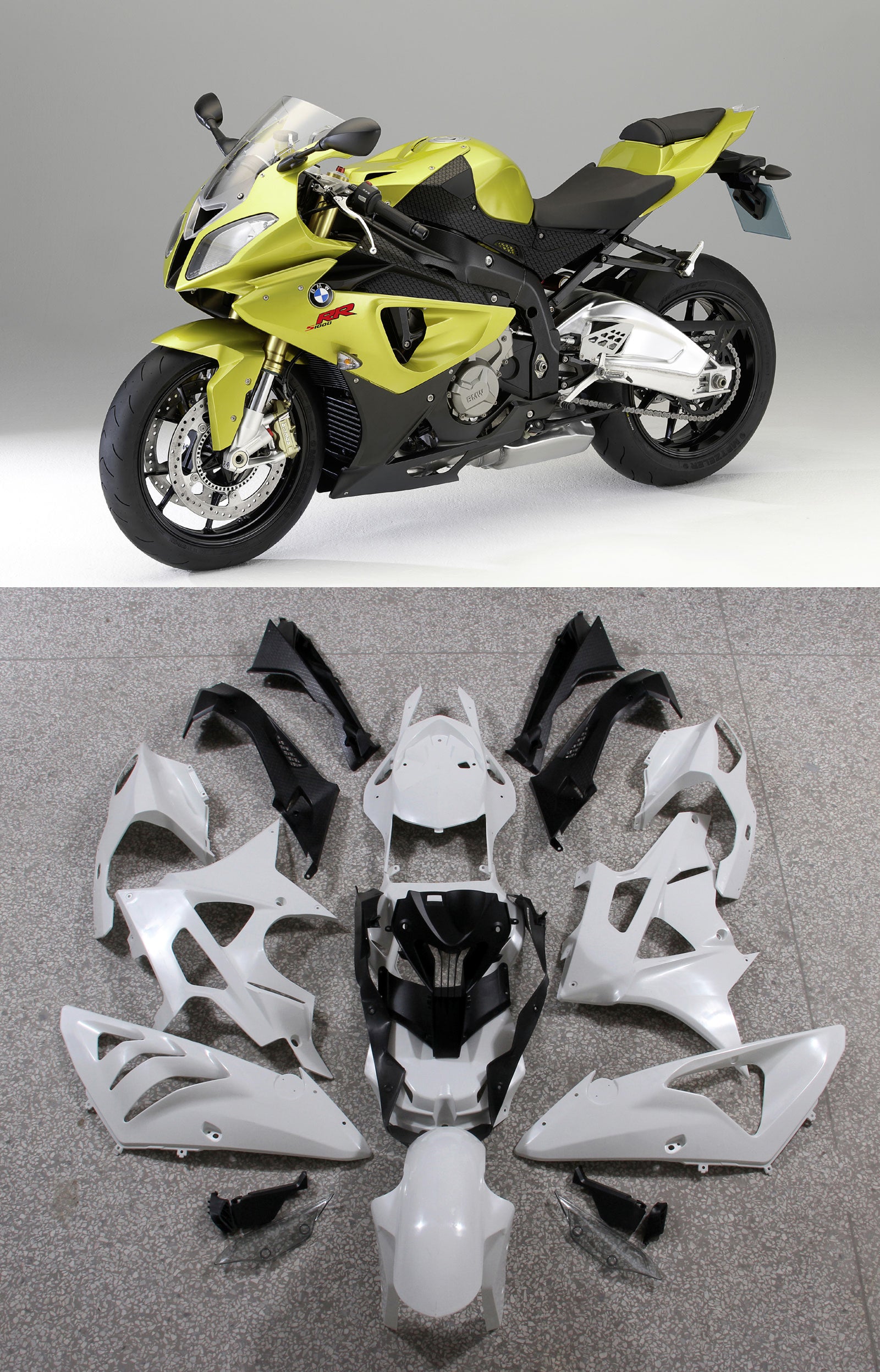 Generic Fit For BMW S1000RR  2009-2014 Bodywork Fairing ABS Injection Molding 13 Style