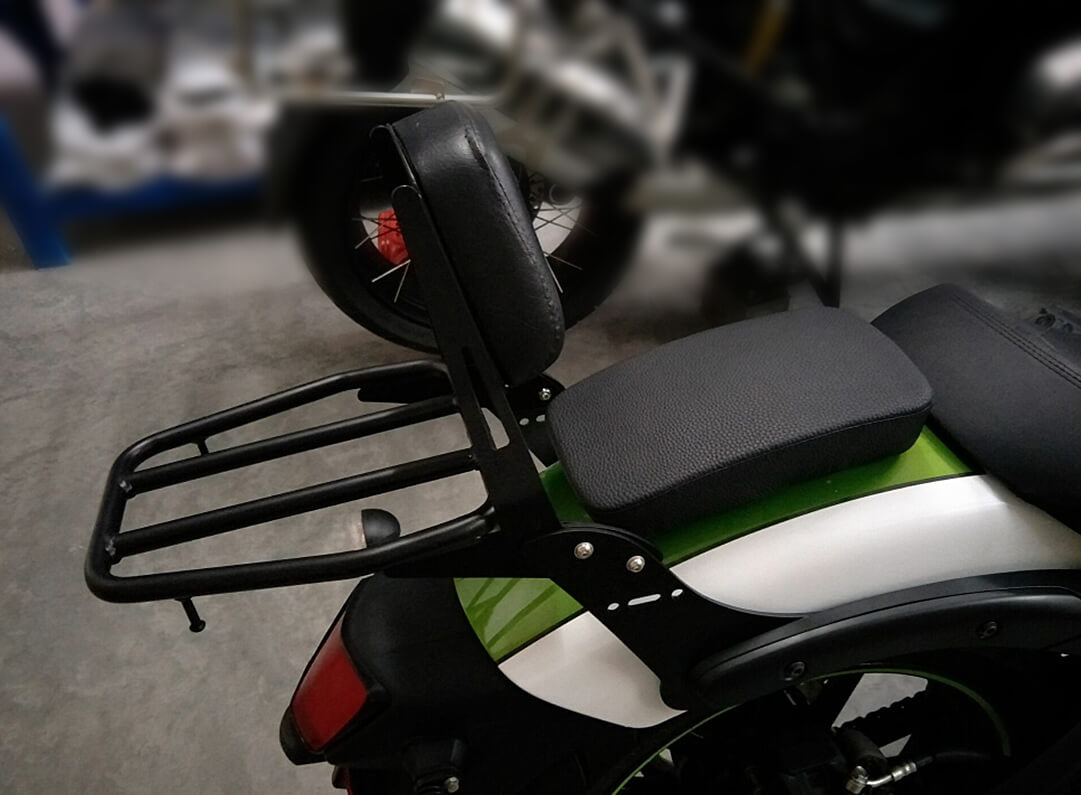 Sissy Bar Rückenlehne mit Gepäckträger für Kawasaki Vulcan S 650 VN650 2015–2017