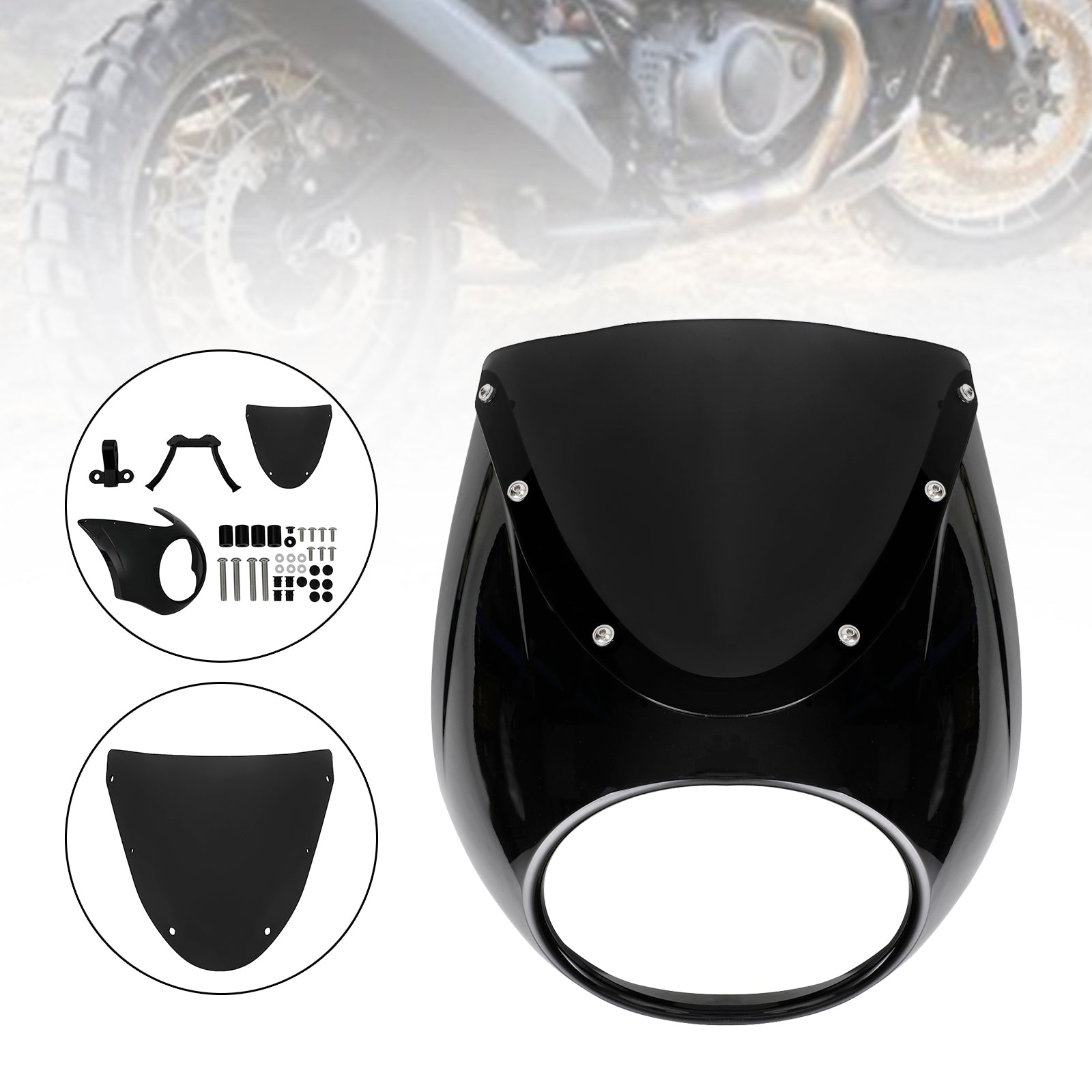 Headlight Windscreen Cover Windshield WindScreen fit for BMW R18 2020-2022