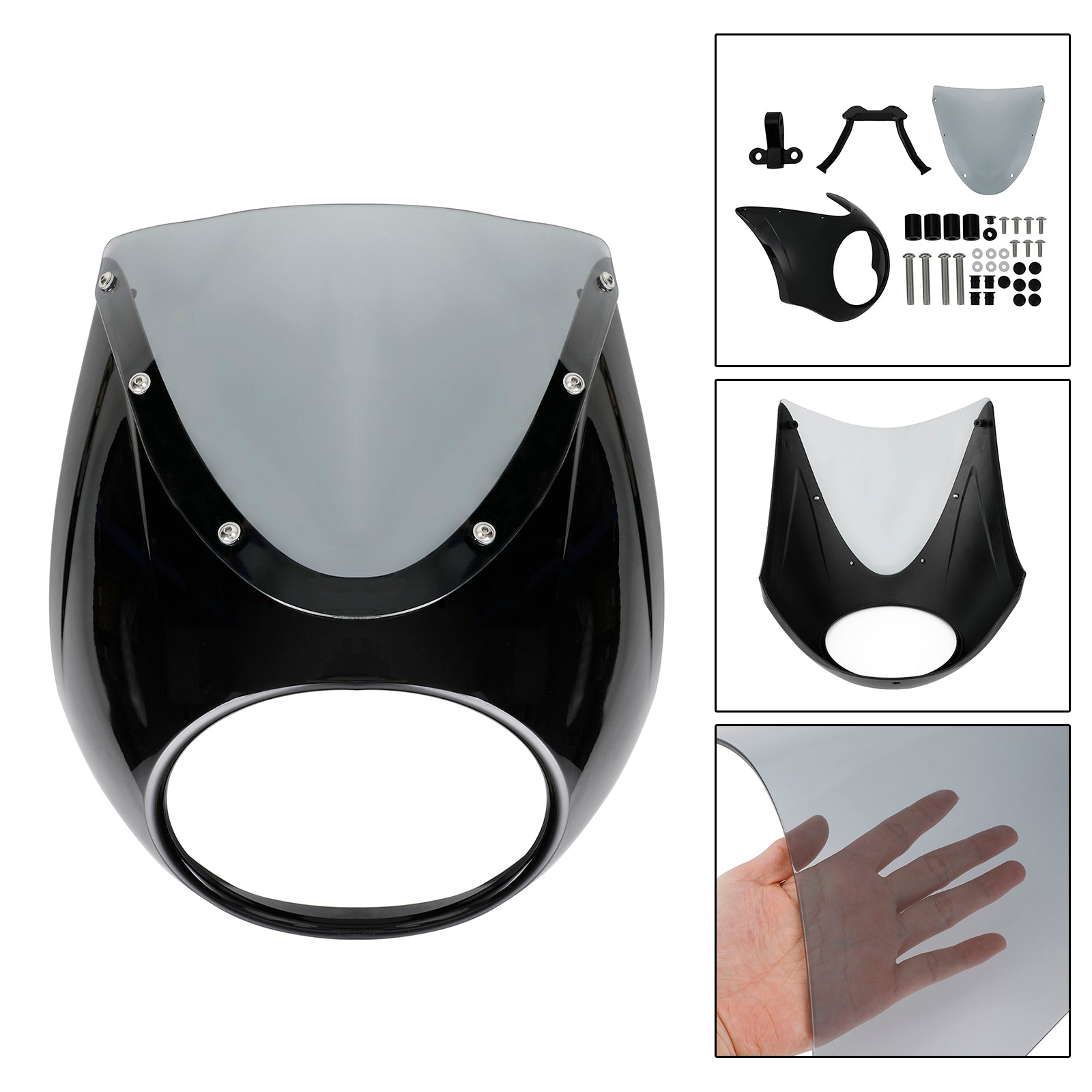 Headlight Windscreen Cover Windshield WindScreen fit for BMW R18 2020-2022