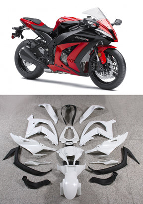 Generic Fit For Kawasaki ZX10R 2011-2016 Bodywork Fairing ABS Injection Molded Plastics Set 7 Style