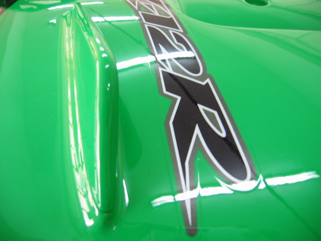 Amotopart 2000–2001 Kawasaki ZX12R Verkleidungsset, grün
