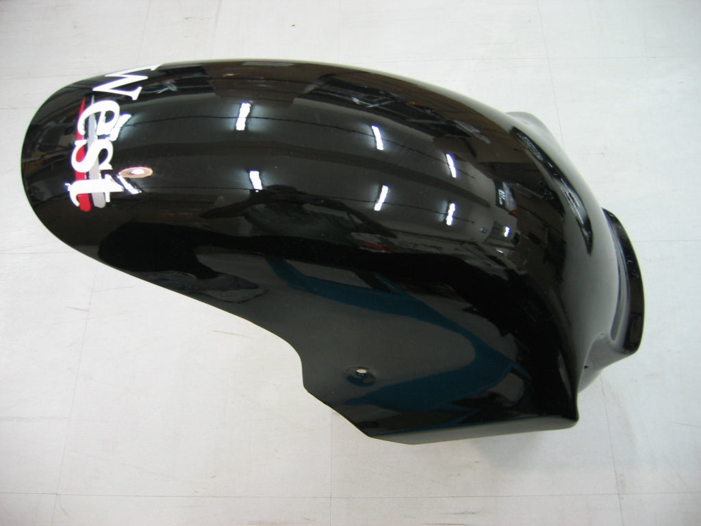 Amotopart 2000-2001 Kawasaki ZX12R Fairing Black&White Kit