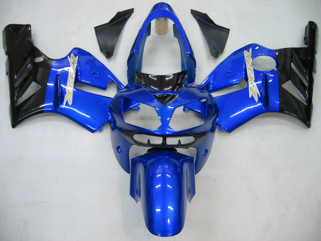 Amotopart 2002–2005 Kawasaki ZX12R Verkleidungsset, Blau