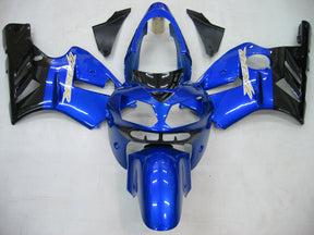 Amotopart 2002-2005 Kawasaki ZX12R Fairing Blue Kit