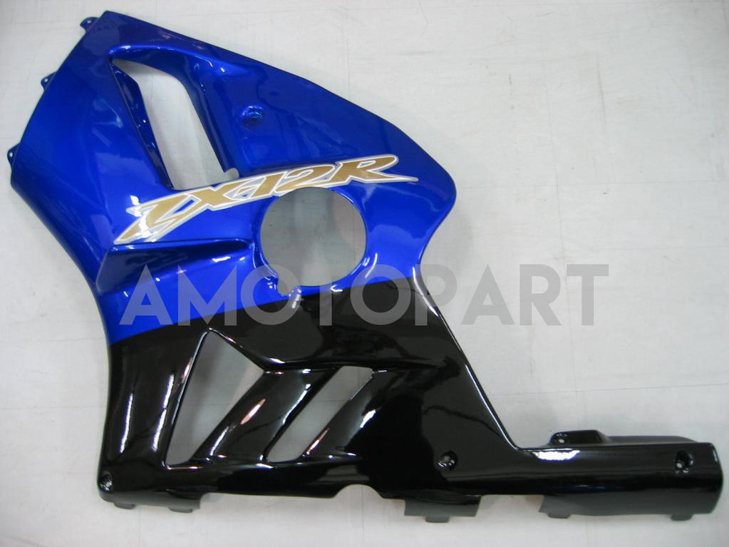 Amotopart 2002-2005 Kawasaki ZX12R Verkleidung Blue Kit