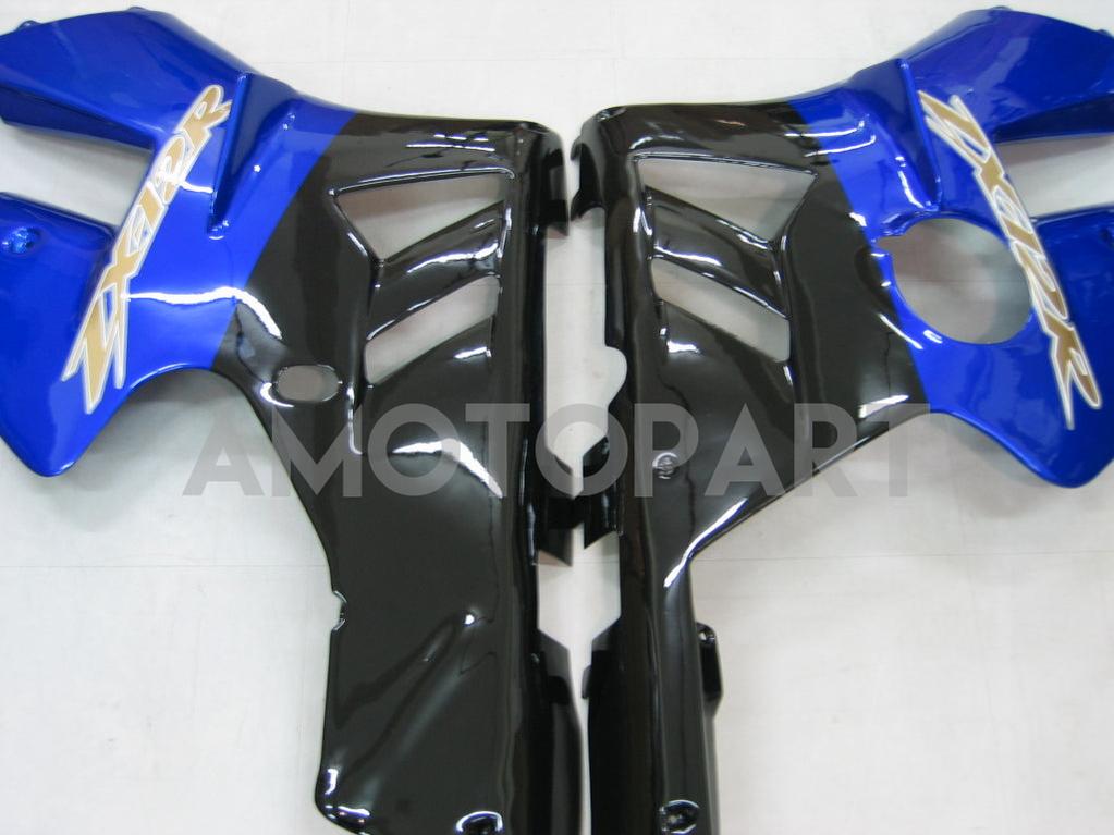 Amotopart 2002-2005 Kawasaki ZX12R Verkleidung Blue Kit
