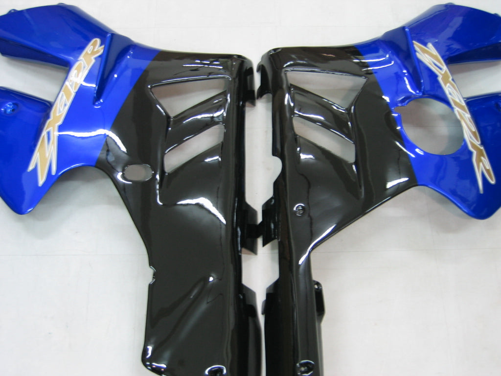 Amotopart 2002–2005 Kawasaki ZX12R Verkleidungsset, Blau