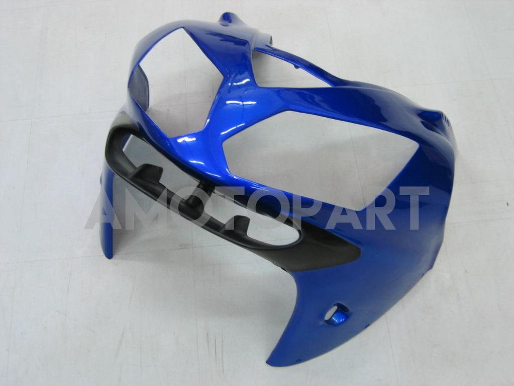 Amotopart 2002-2005 Kawasaki ZX12R Verkleidung Blue Kit