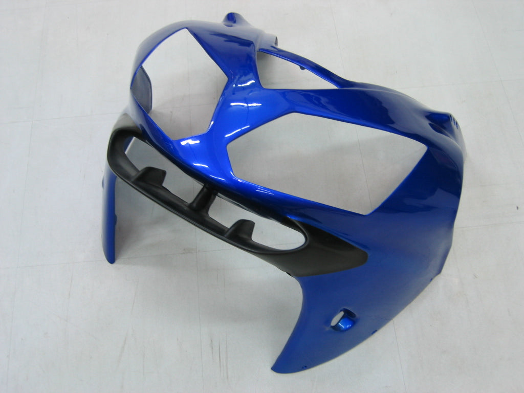 Amotopart 2002-2005 Kawasaki ZX12R Fairing Blue Kit