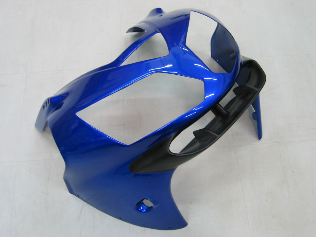 Amotopart 2002-2005 Kawasaki ZX12R Fairing Blue Kit