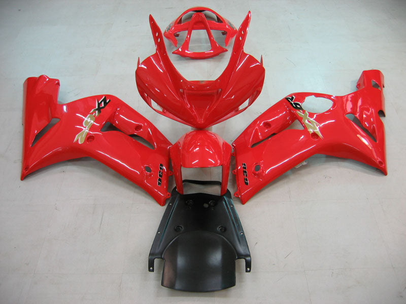 Kit carenatura rossa Amotopart 2003-2004 Kawasaki ZX6R