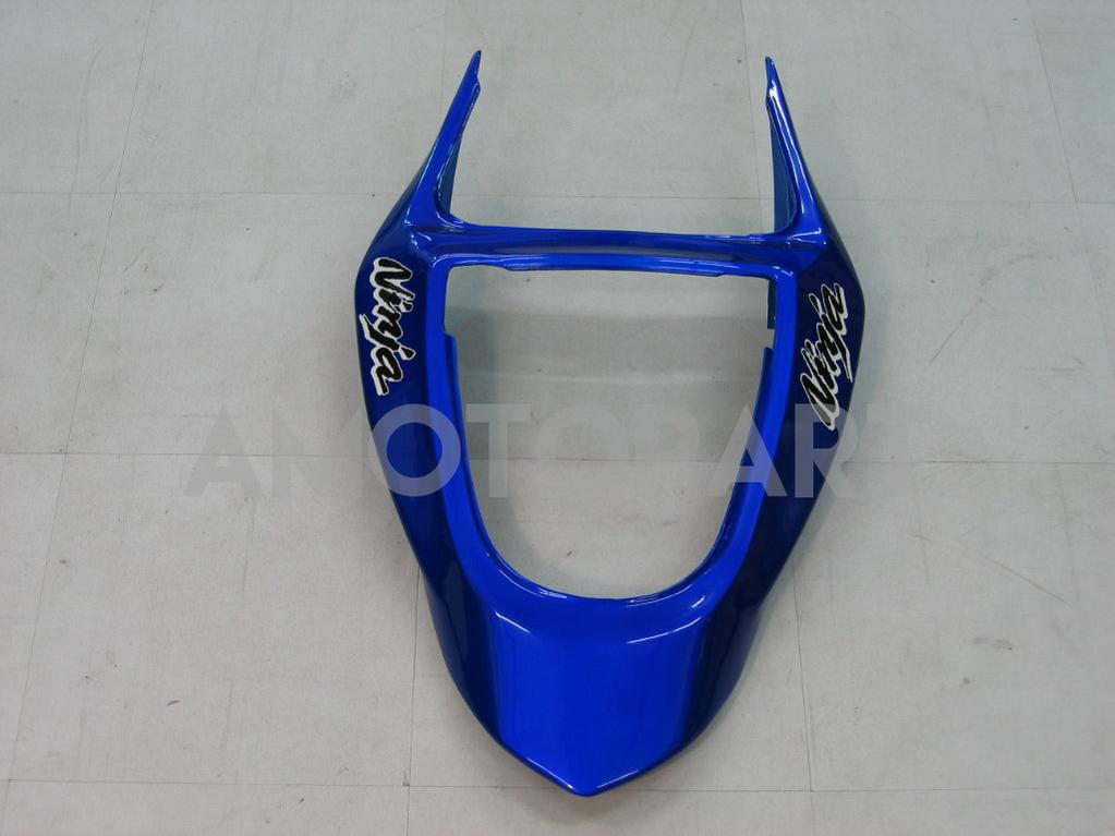 Amotopart 2003-2004 Kawasaki Zx6r Fairing G-Blue Kit