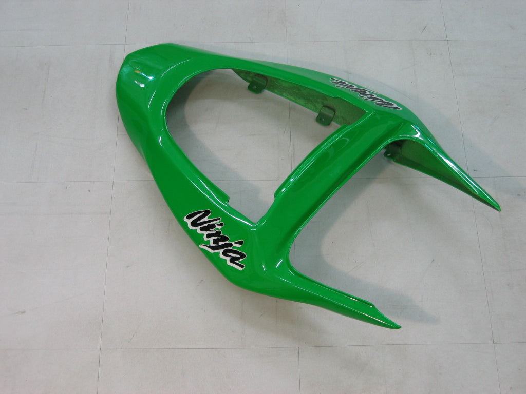 Amotopart 2003-2004 Kawasaki ZX6R フェアリング グリーン キット