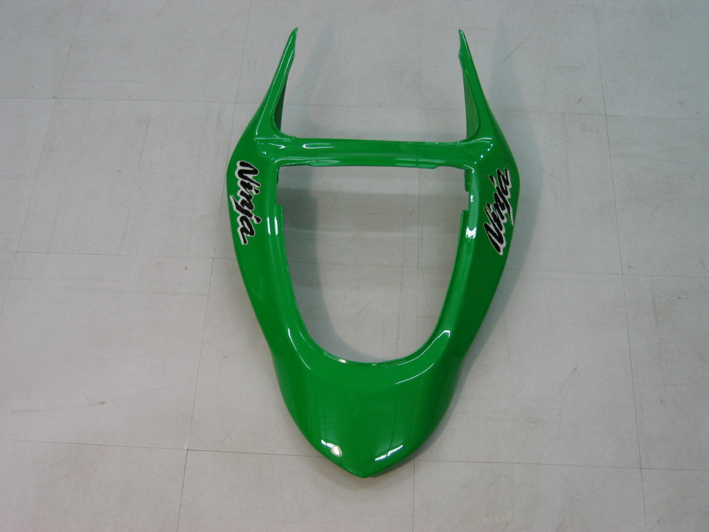 Amotopart 2003-2004 Kawasaki ZX6R フェアリング グリーン キット