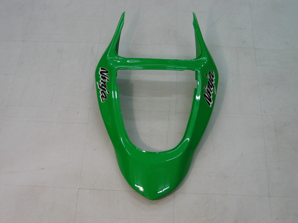 Amotopart 2003-2004 Kawasaki ZX6R Fairing Green Kit
