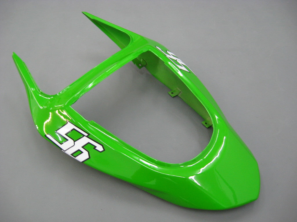 Amotopart Kawasaki ZX6R 2003-2004 Fairing Green Kit