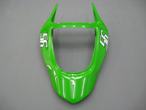 Amotopart Kawasaki ZX6R 2003–2004 Verkleidungsset in Grün