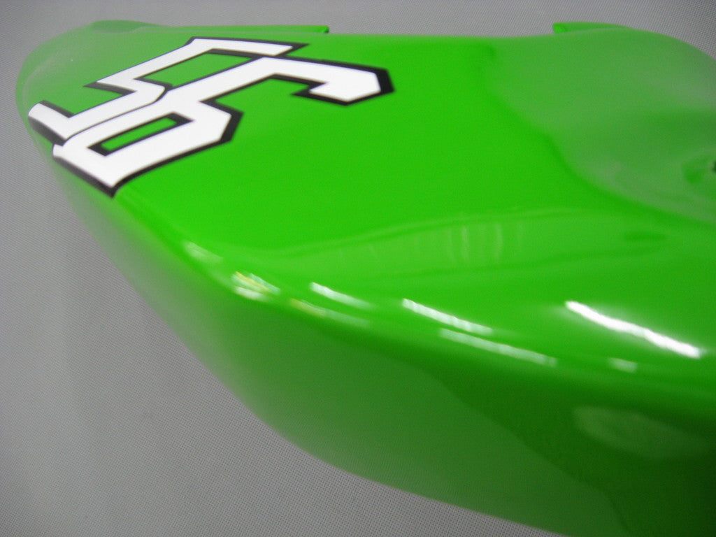 Amotopart Kawasaki ZX6R 2003–2004 Verkleidungsset in Grün