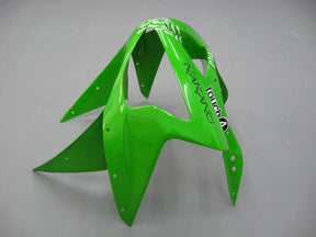 Amotopart Kawasaki ZX6R 2003-2004 Fairing Green Kit