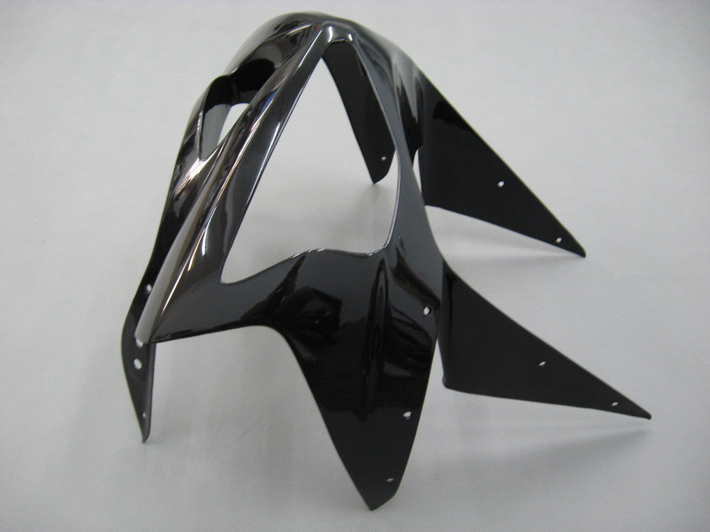 Amotopart 2003-2004 Kawasaki ZX6R Fairing Black Kit