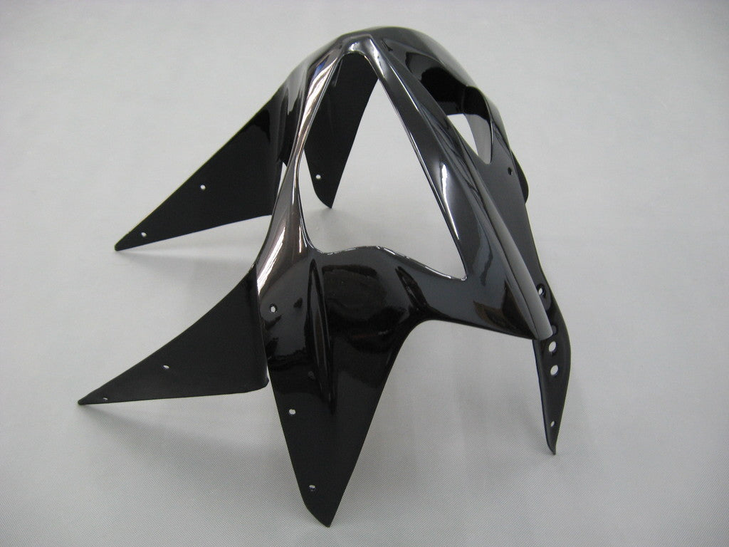 Amotopart 2003-2004 Kawasaki ZX6R Fairing Black Kit