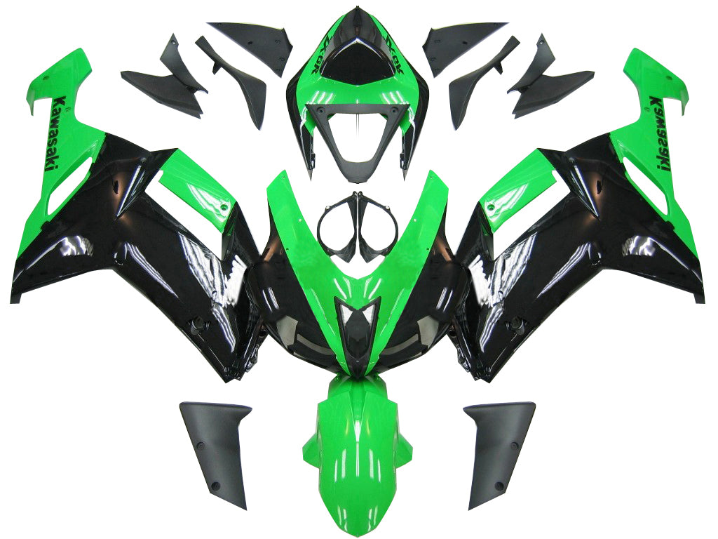 Generic Fit For Kawasaki ZX6R 636 (2007-2008) Bodywork Fairing ABS Injection Molded Plastics Set 13 Style