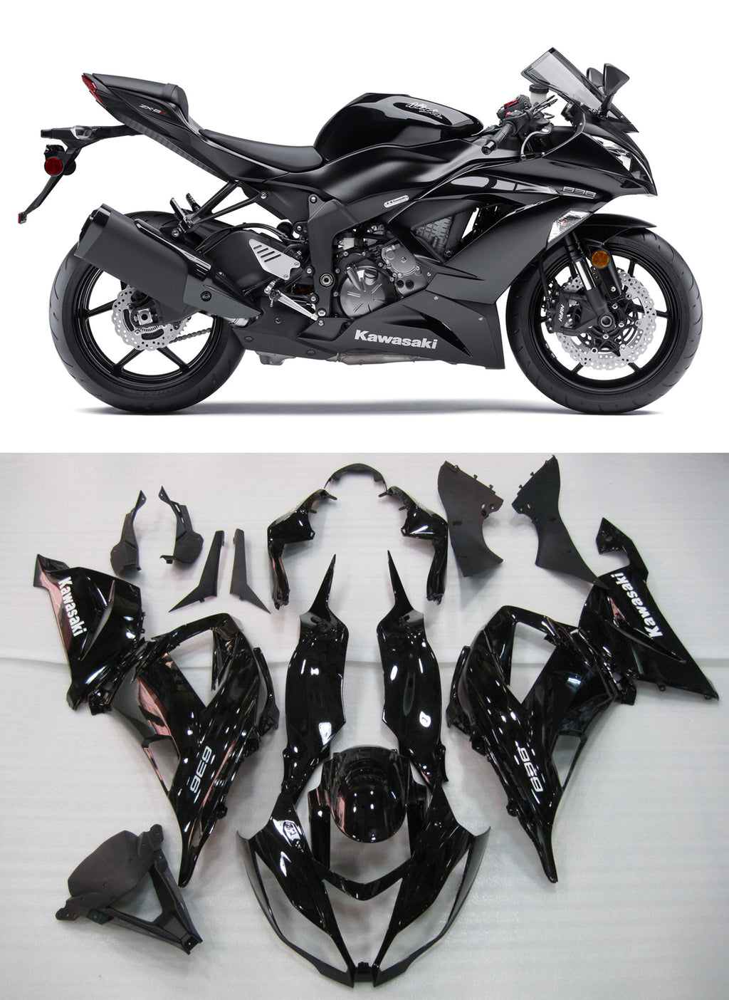 Zx6r oem deals fairings