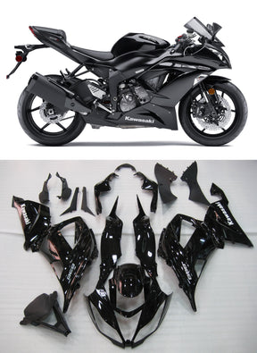 Generic Fit For Kawasaki ZX6R 636 (2013-2016) Bodywork Fairing ABS Injection Molded Plastics Set 2 Style