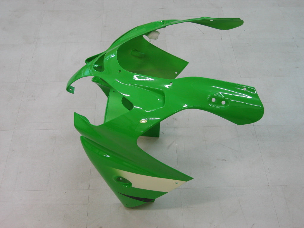 Amotopart 2000-2001 Kawasaki ZX9R Fairing Green Kit