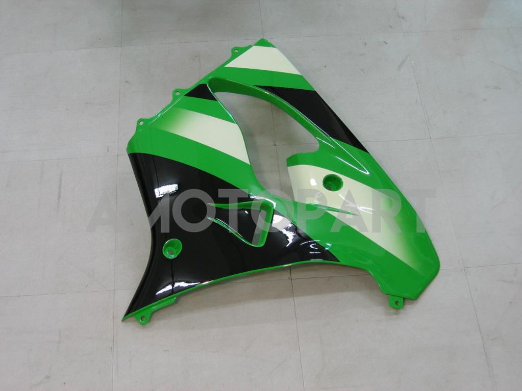 Amotopart 2000-2001 Kawasaki ZX9R Fairing Green Kit
