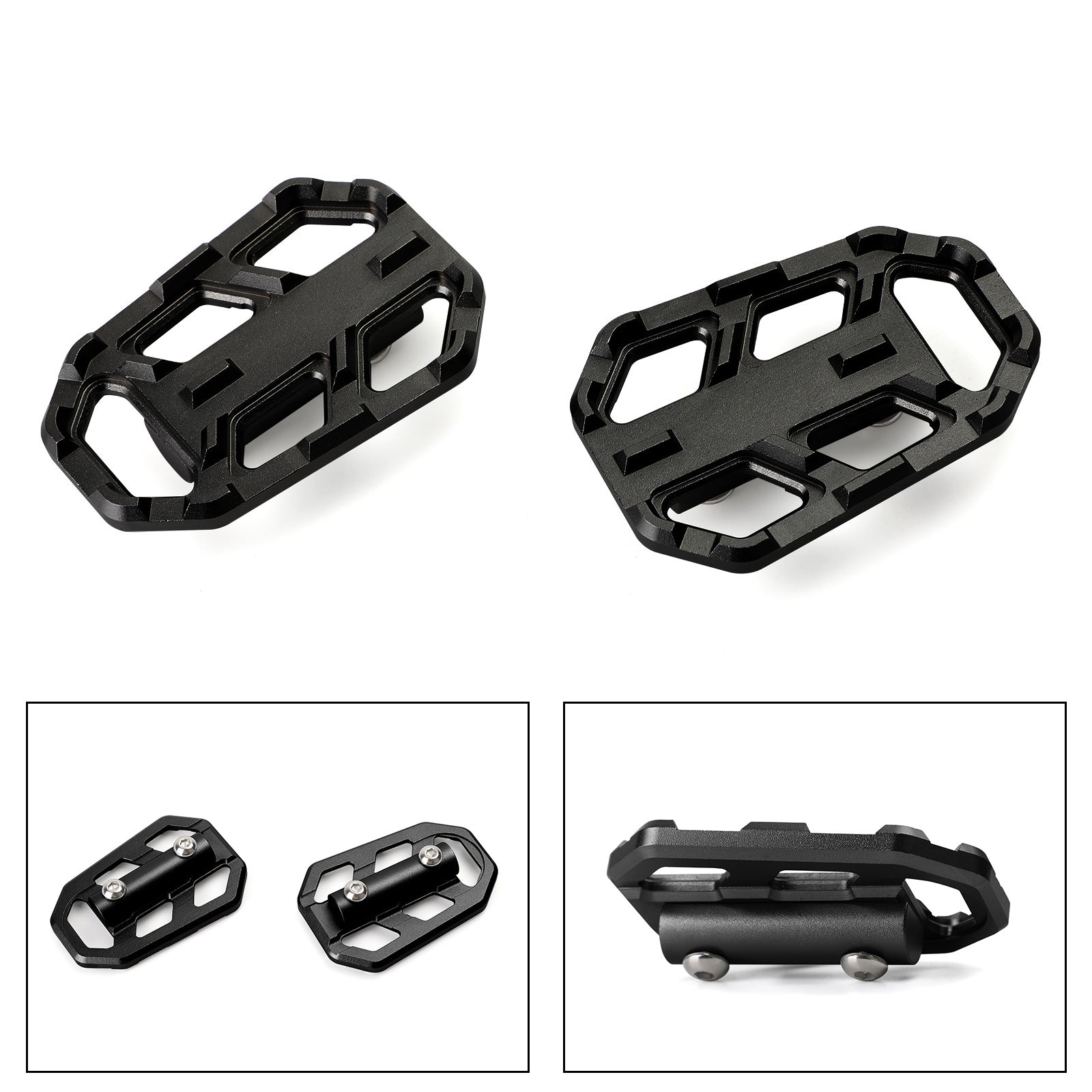 Foot Pegs Footrests For BMW G310GS 17-19 S1000XR 15-19 R1200GS (Adv) 13-19